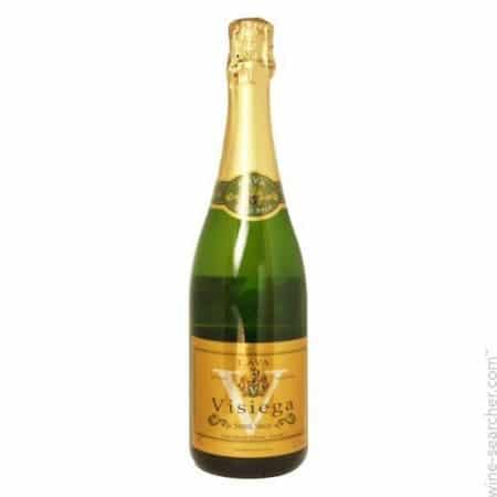 Шампанское Cava Visiega белое полусухое 0.75 л