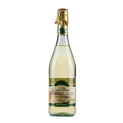 Шампанское Conte Priuli Lambrusco белое полусладкое 0.75 л