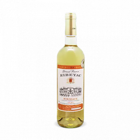 Вино Grand Baron Ribeyac белое полусладное 0.75 л